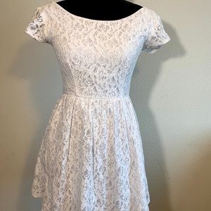 White summer dress
